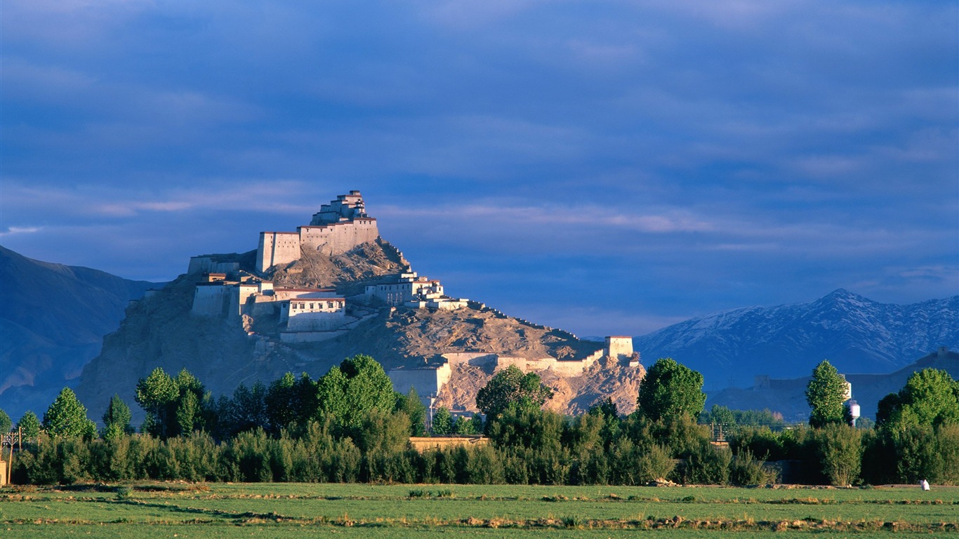 中国旅游风光 高清壁纸12 - 1366x768