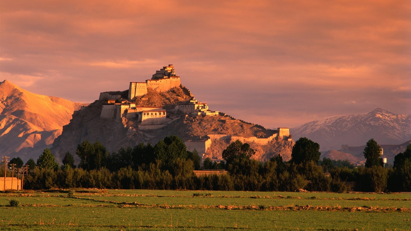 中国旅游风光 高清壁纸16 - 1366x768