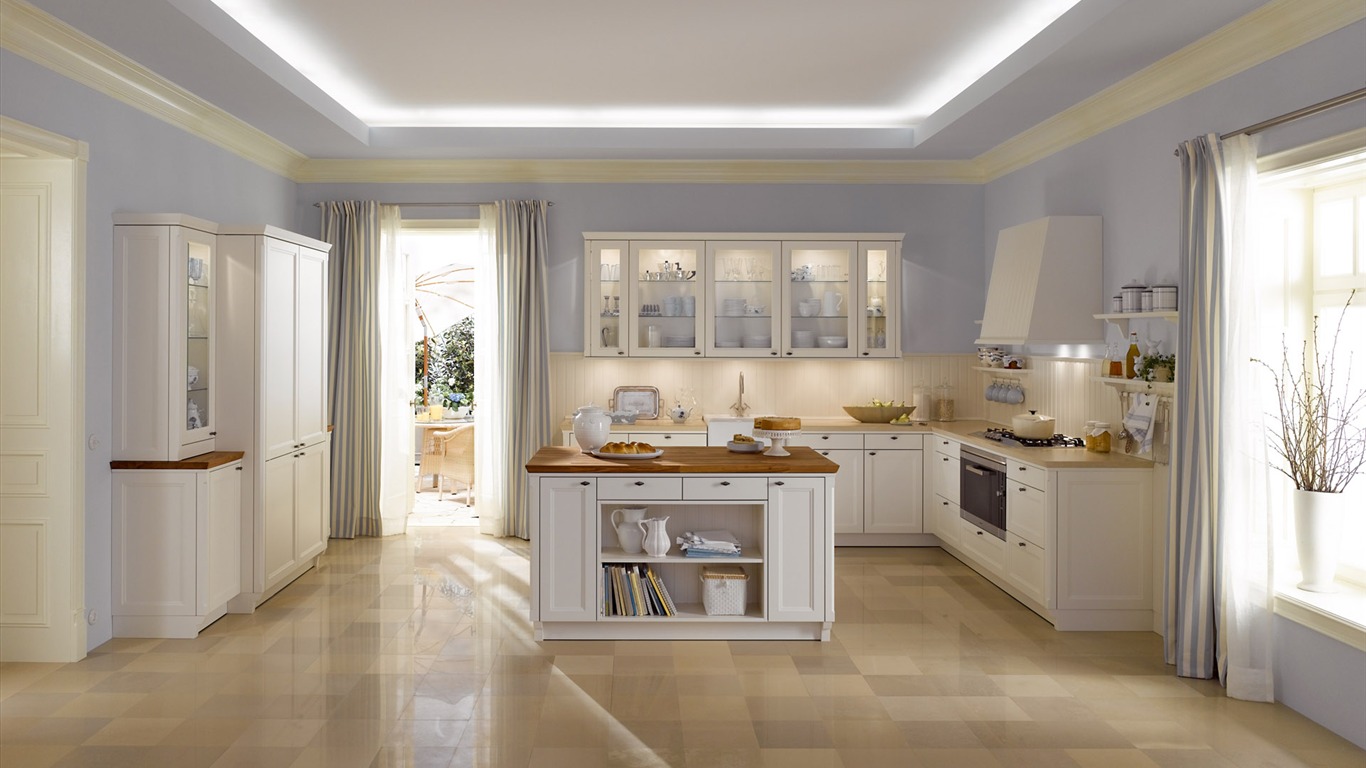 Kitchen Photo Wallpaper (3) #16 - 1366x768