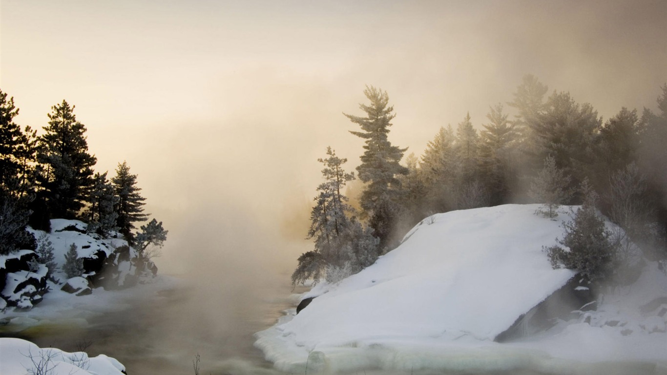 Fond d'écran paysage canadien HD (1) #7 - 1366x768