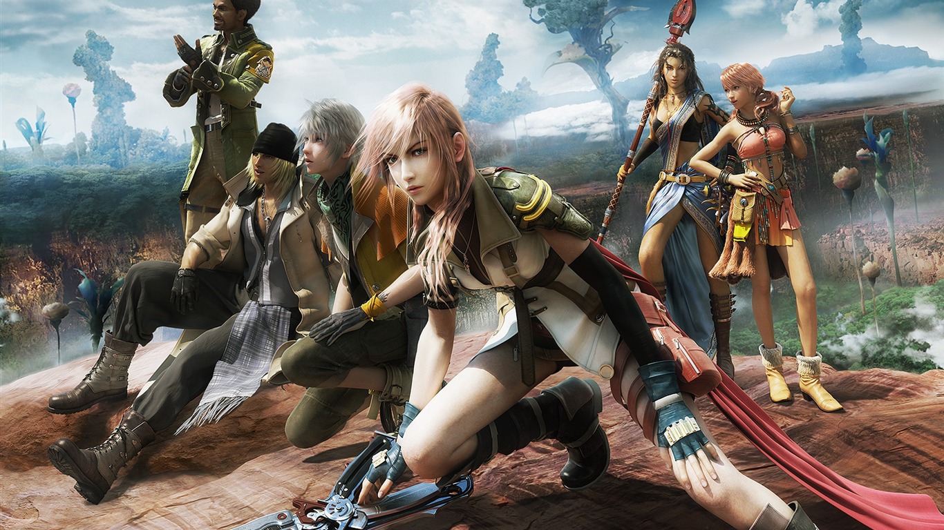 Final Fantasy 13 HD Wallpaper (2) #2 - 1366x768