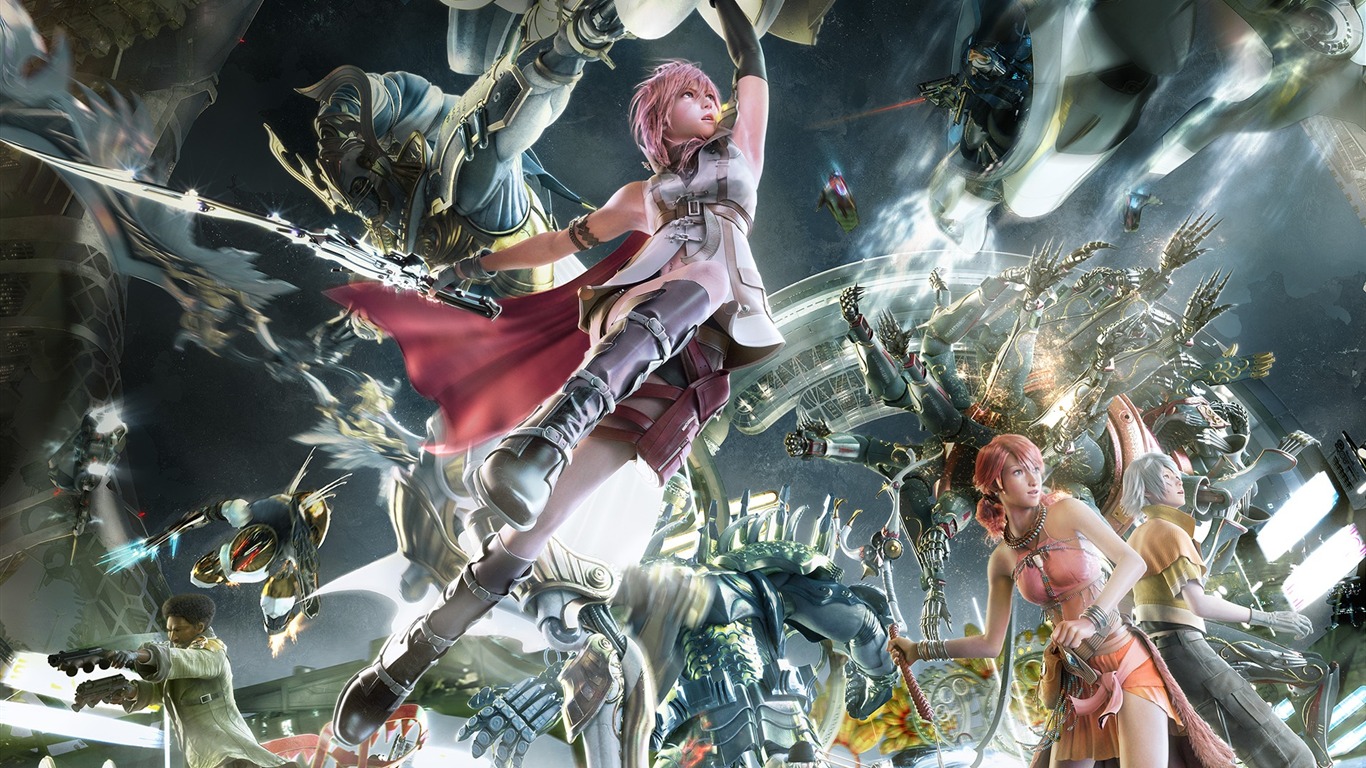 Final Fantasy 13 HD Wallpaper (2) #3 - 1366x768