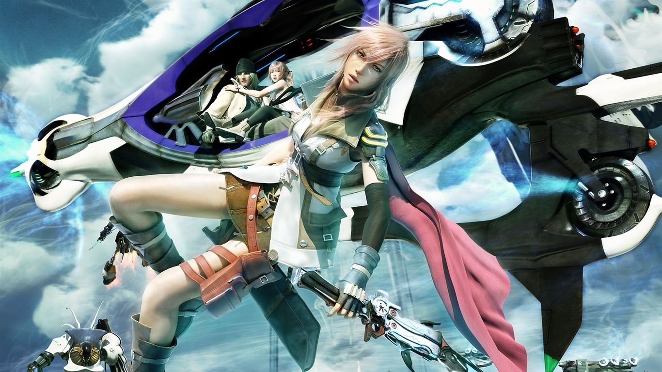 Final Fantasy 13 HD Wallpaper (2) #4 - 1366x768