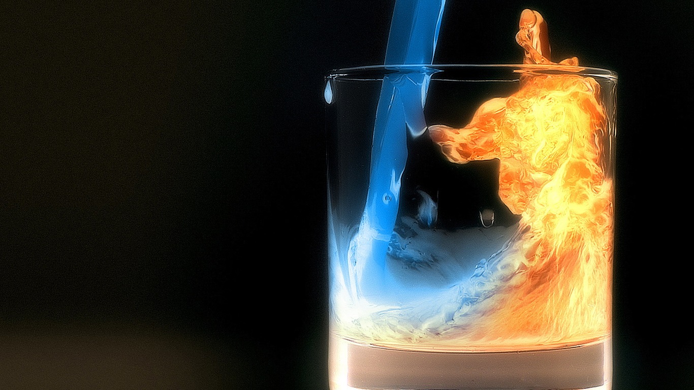 非主流多彩壁紙 #5 - 1366x768