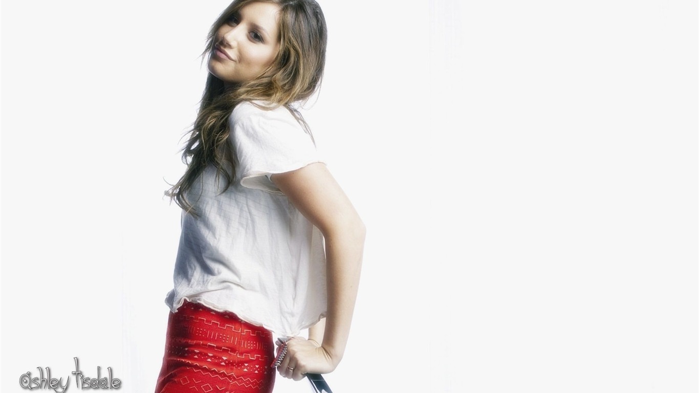Ashley Tisdale 阿什麗·提斯代爾美女壁紙(三) #5 - 1366x768