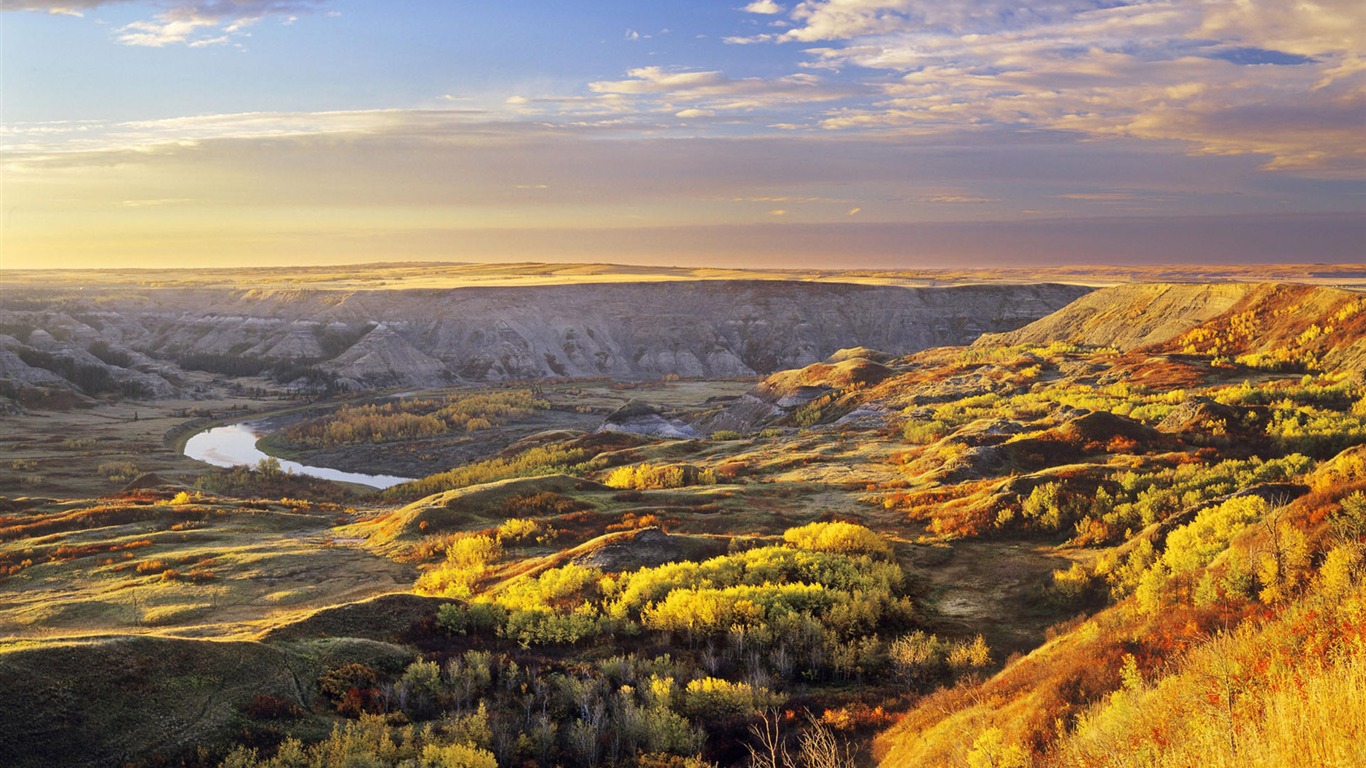 kanadské krajiny HD Wallpaper (2) #5 - 1366x768