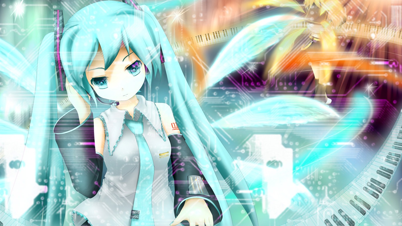 動漫人物 壁紙(三) #18 - 1366x768