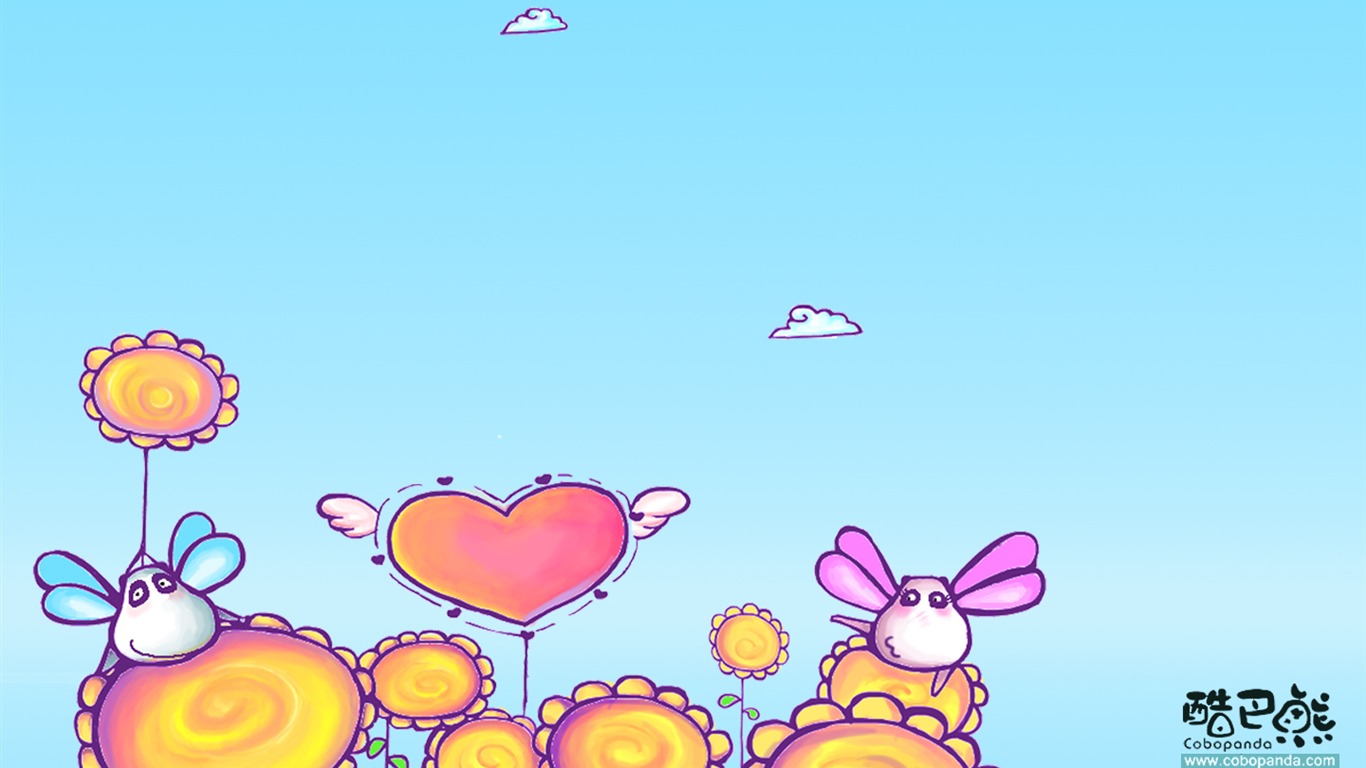 可愛酷巴熊壁紙(二) #4 - 1366x768