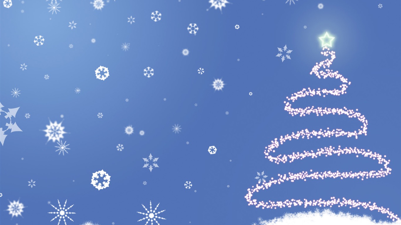 1920 vánoční téma HD Tapety na plochu (11) #18 - 1366x768