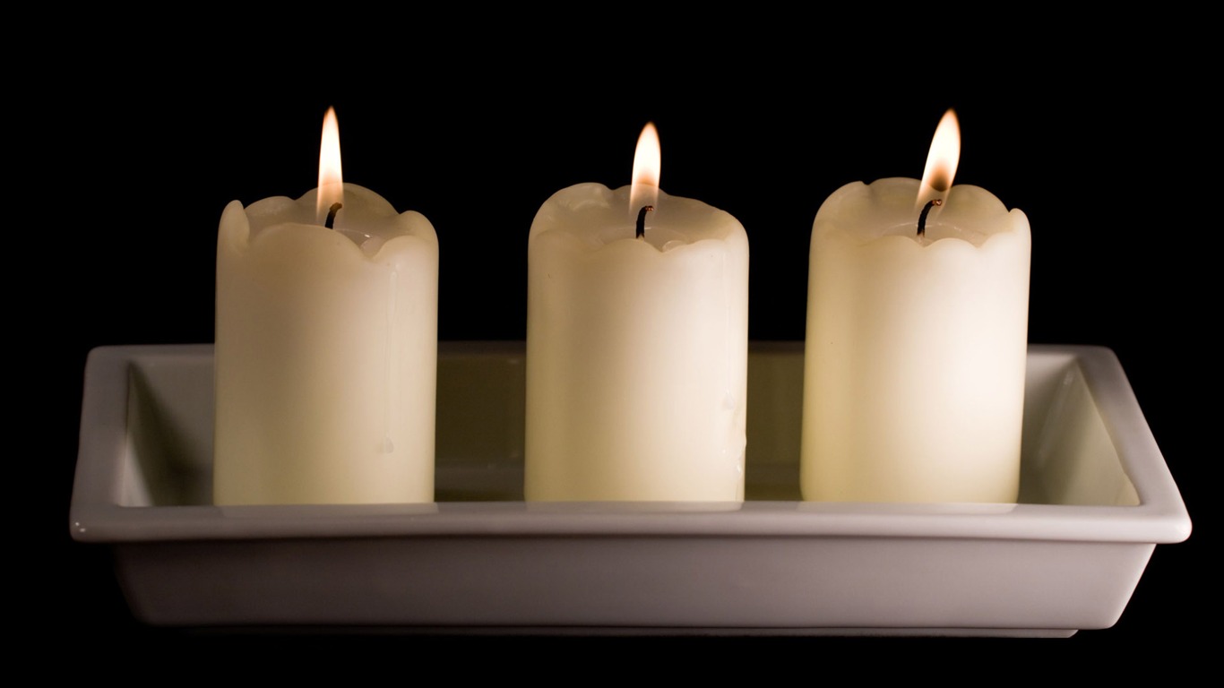 Candlelit wallpaper (1) #17 - 1366x768