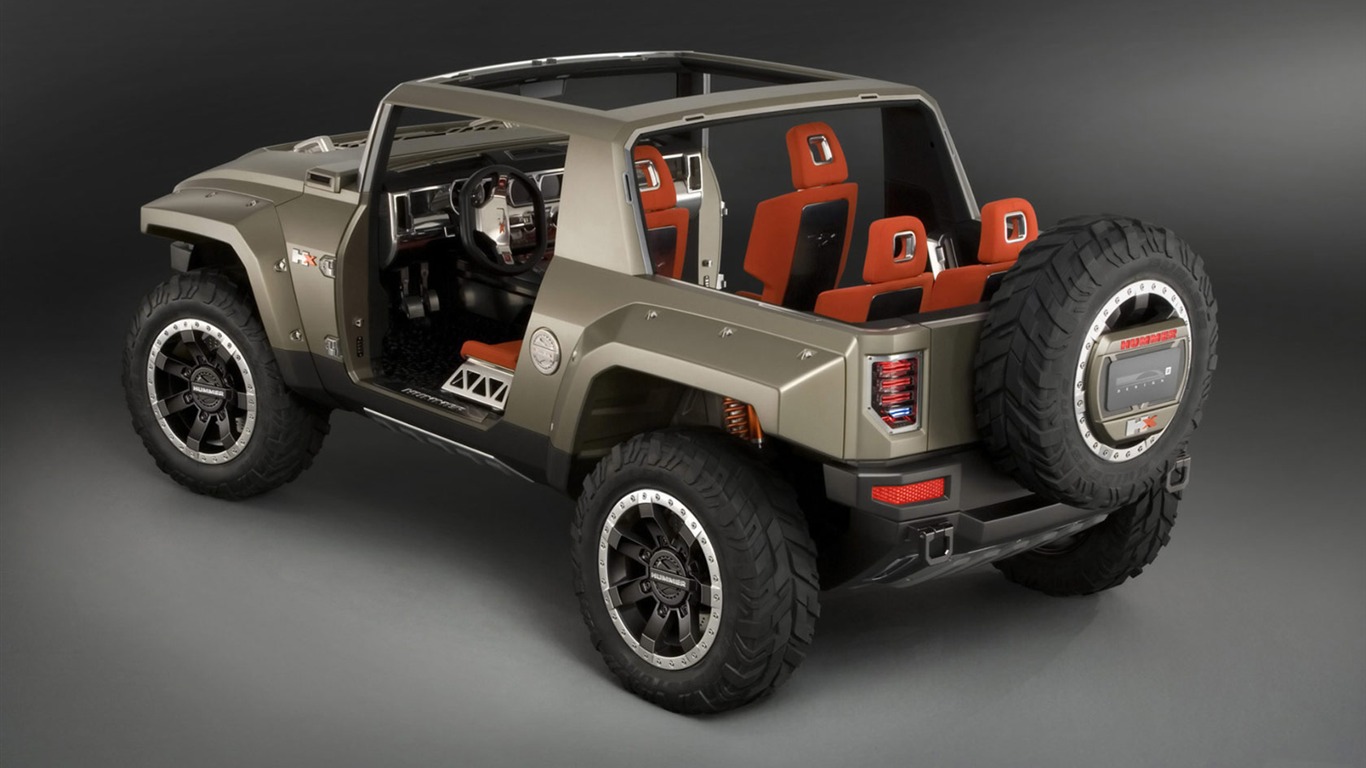 Hummer HX Concept Car wallpaper #11 - 1366x768