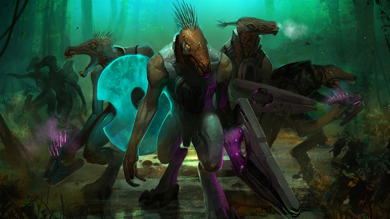 1080遊戲鬼怪壁紙(四) #14 - 1366x768