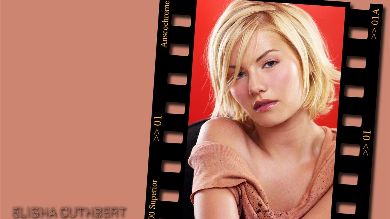 Elisha Cuthbert beau fond d'écran #15 - 1366x768