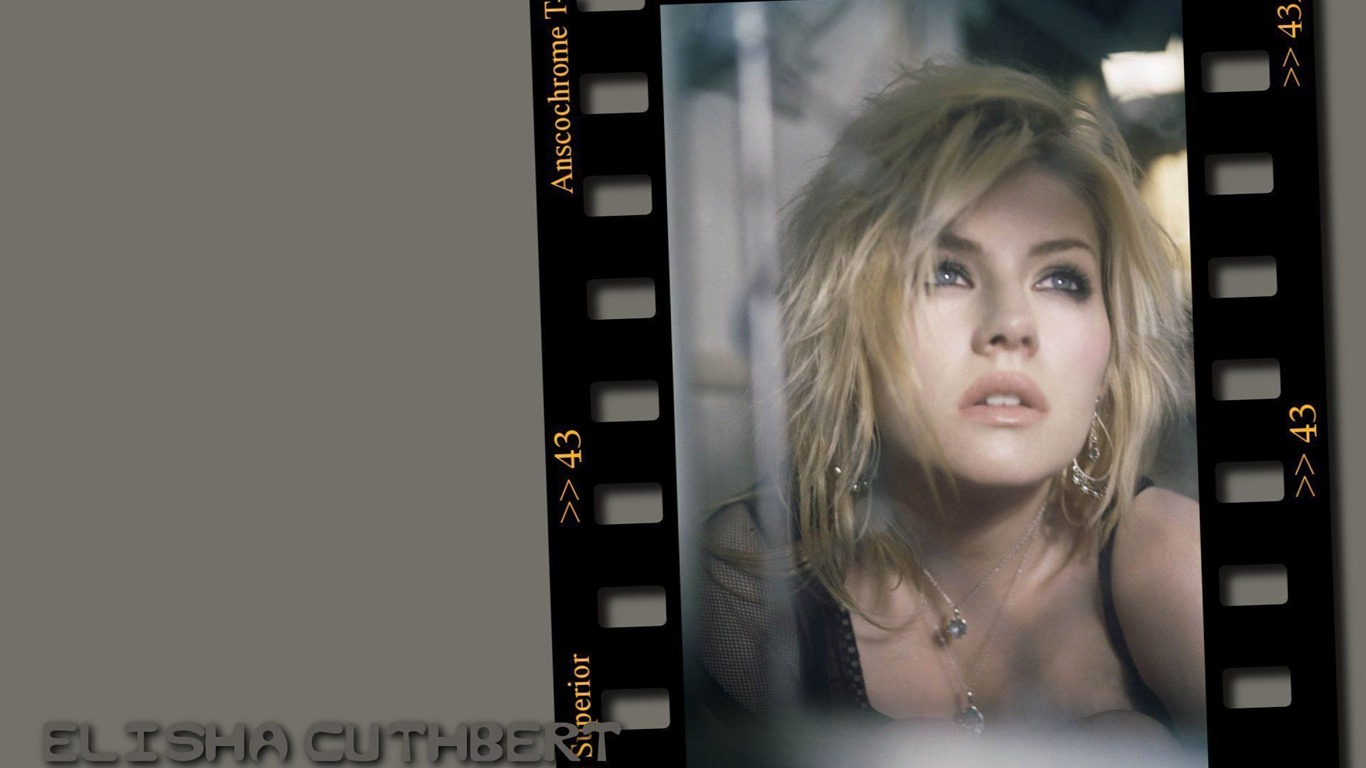 Elisha Cuthbert 伊麗莎·庫斯伯特美女壁紙 #16 - 1366x768