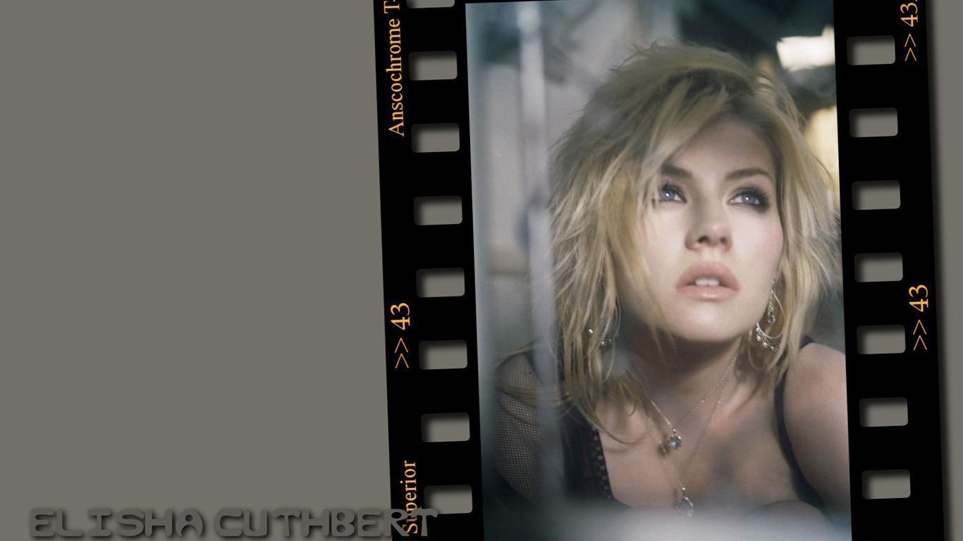 Elisha Cuthbert beau fond d'écran #16 - 1366x768