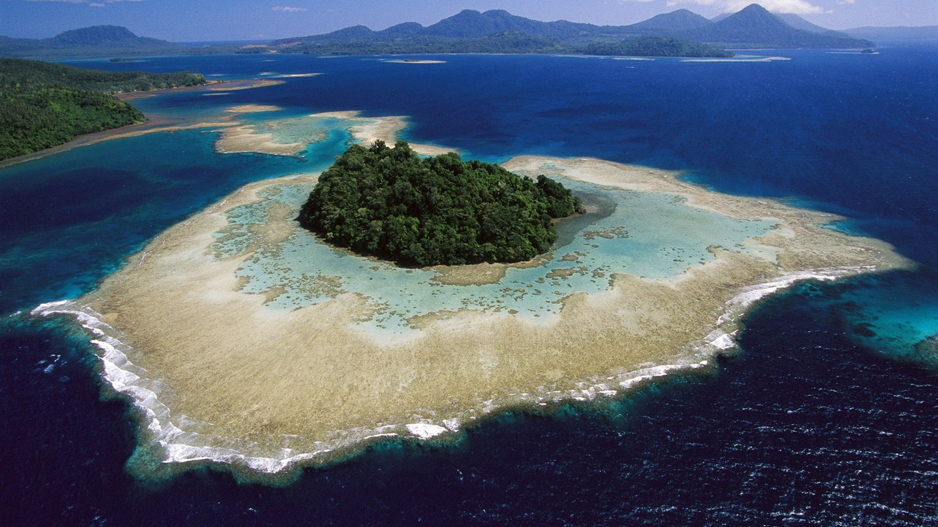 Fond d'écran îles (1) #18 - 1366x768