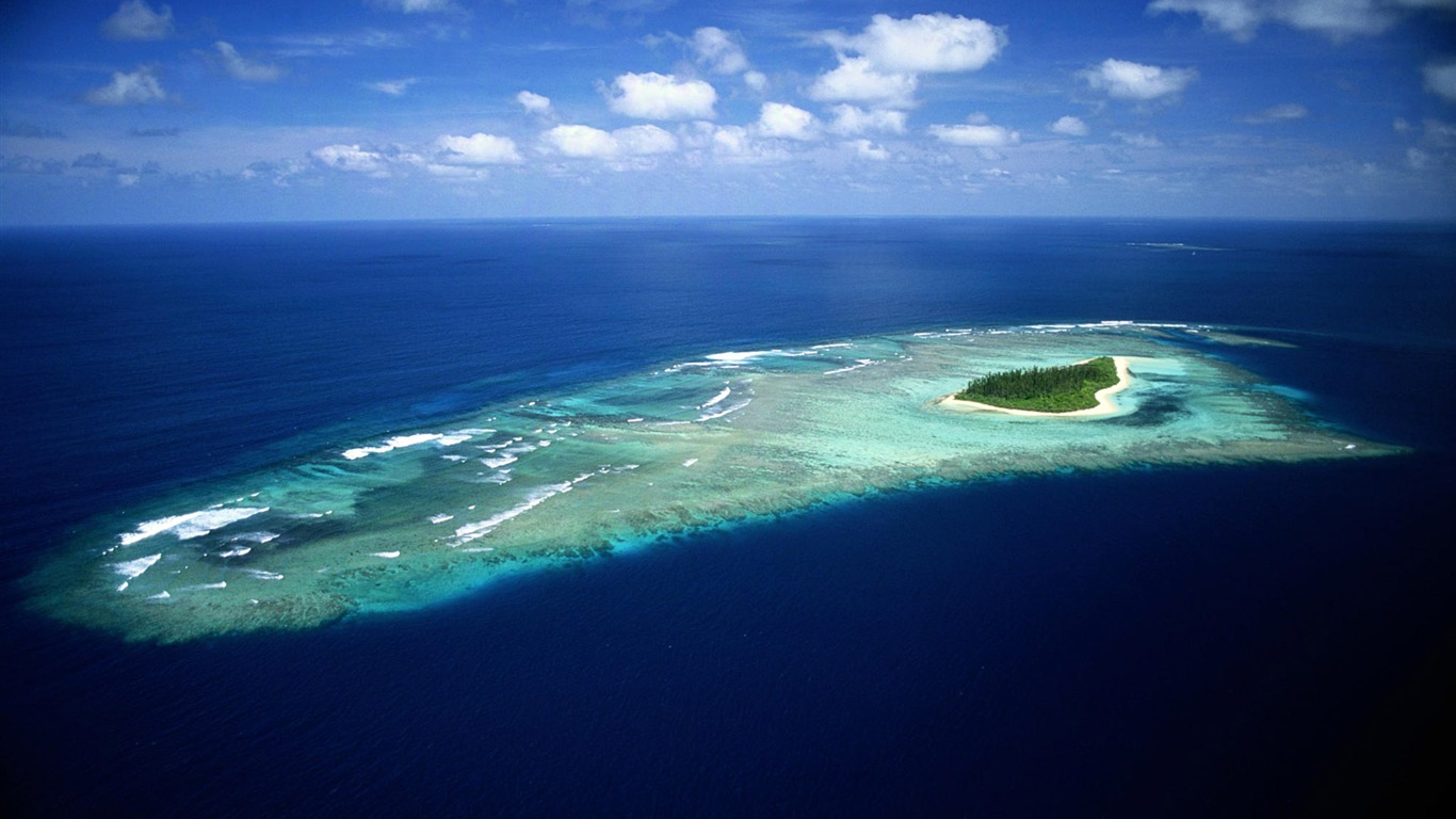 Fond d'écran îles (1) #19 - 1366x768