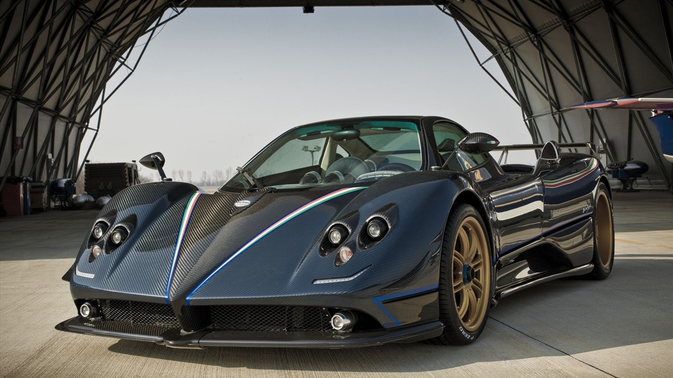 Pagani cars widescreen wallpapers #1 - 1366x768