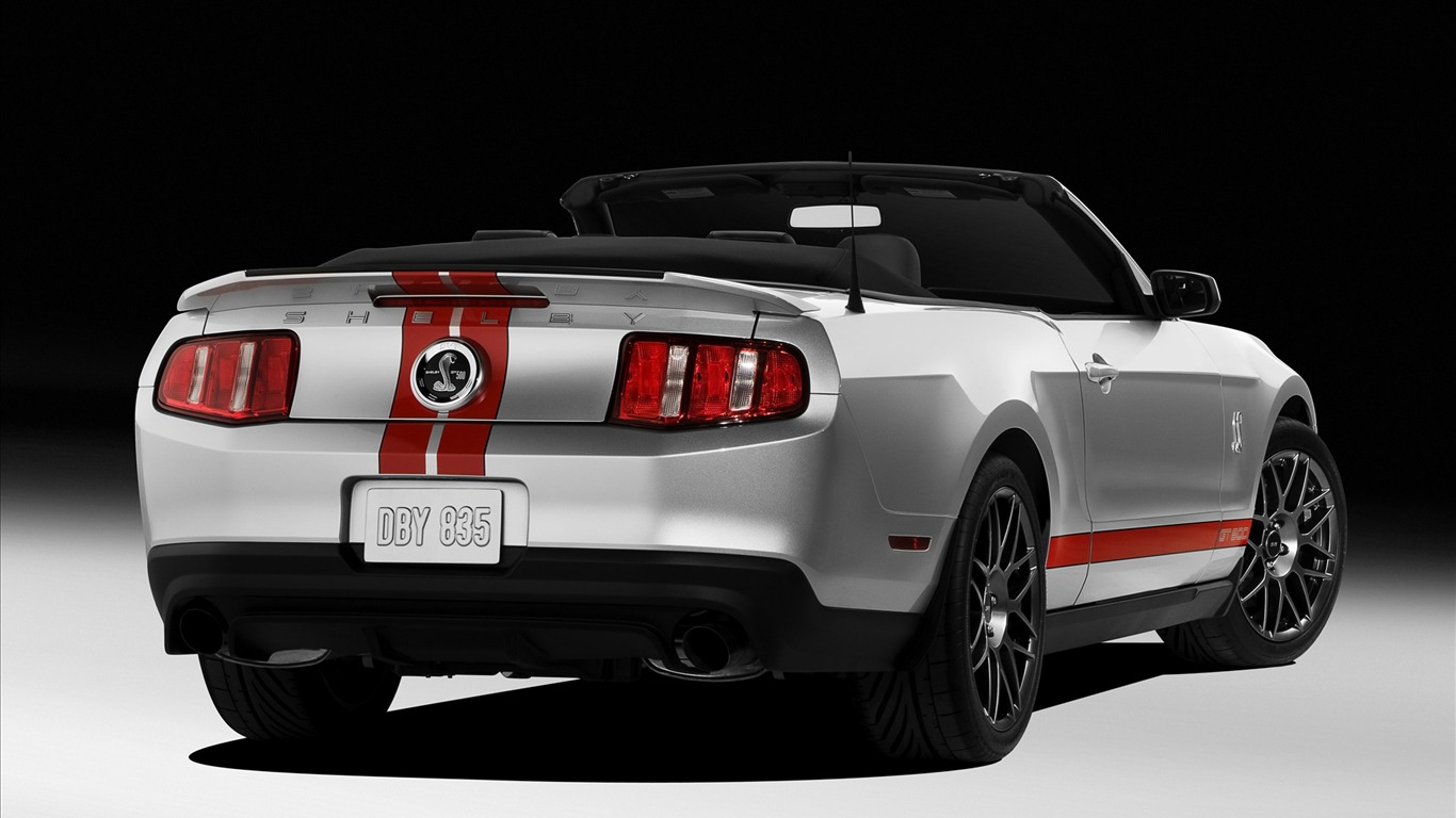 福特野马GT500壁纸2 - 1366x768