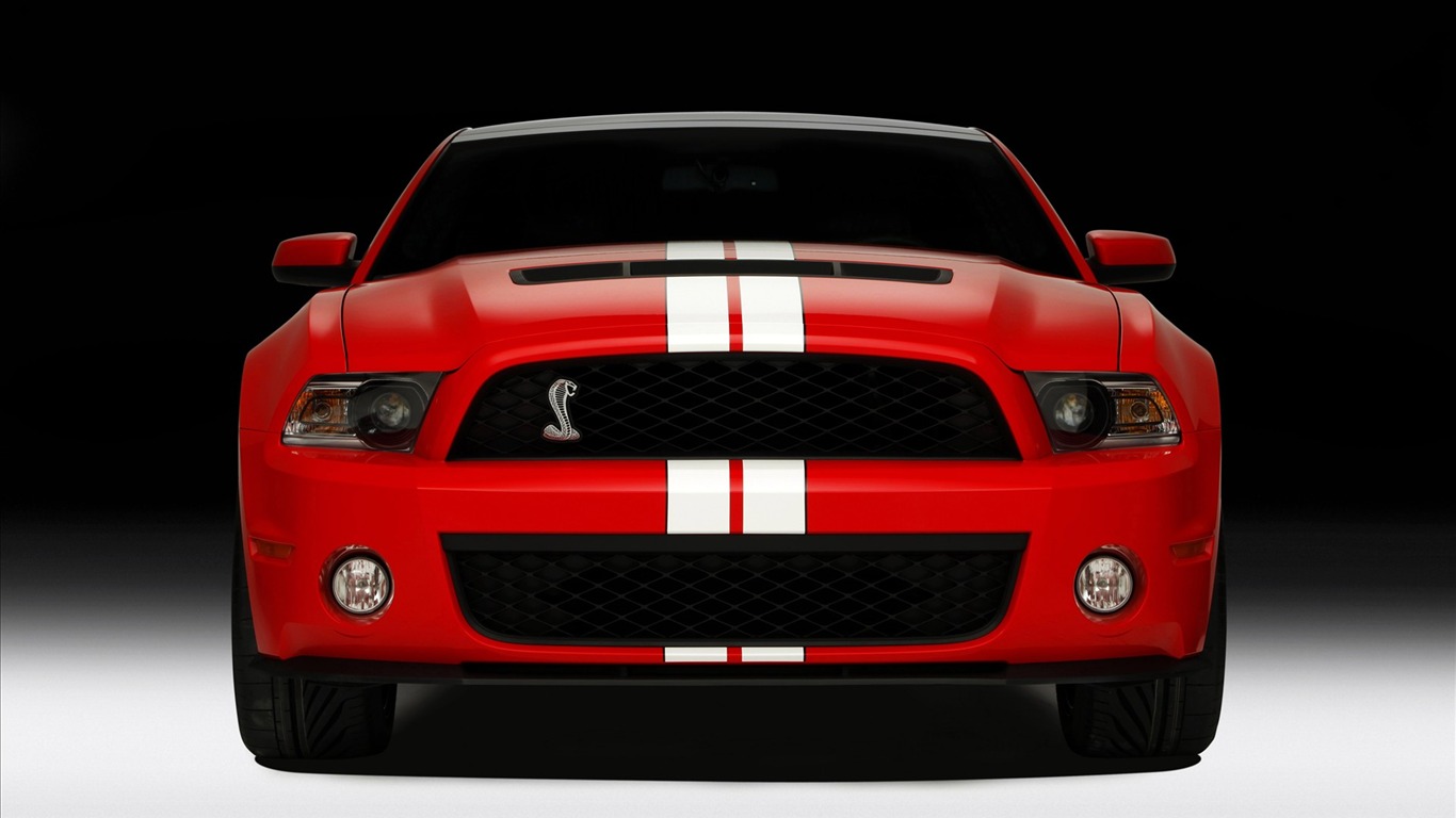 福特野马GT500壁纸5 - 1366x768