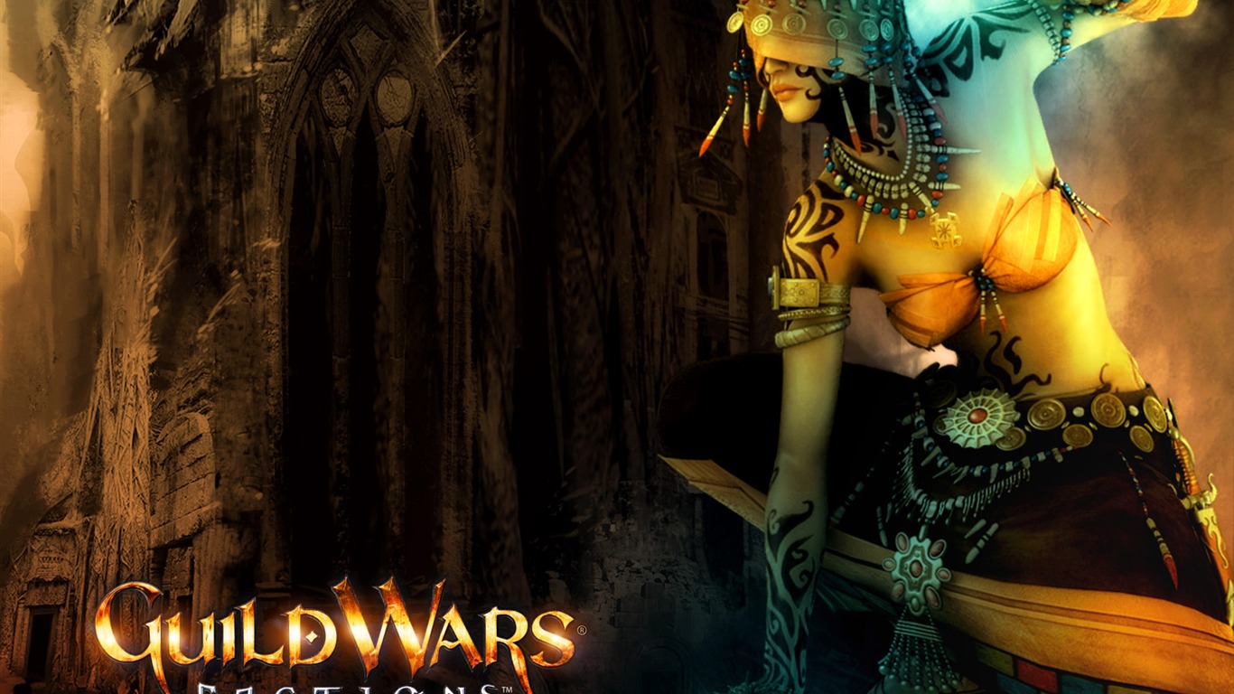 Guildwars fondo de pantalla (1) #14 - 1366x768