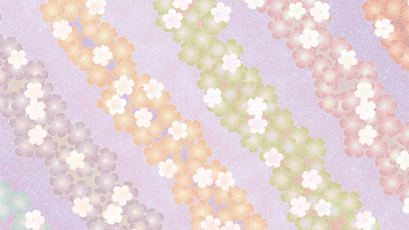 Japan-Stil Tapete Muster und Farbe #10 - 1366x768