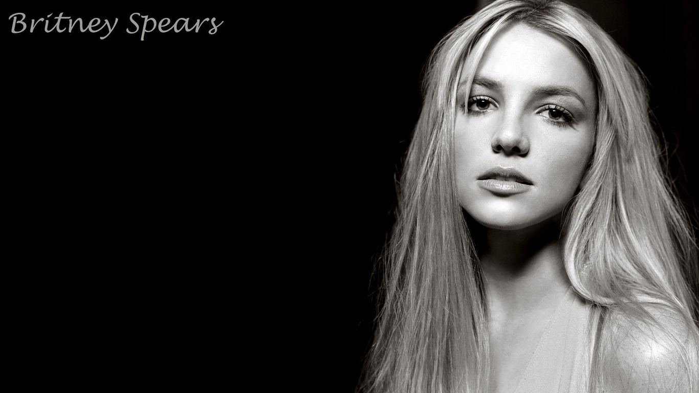 Britney Spears 布蘭妮·斯皮爾斯美女壁紙 #5 - 1366x768