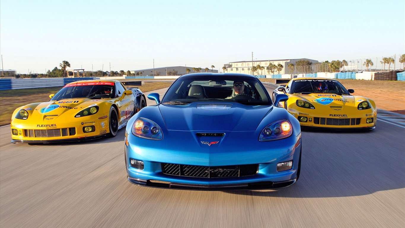 Corvette 2010 wallpaper #7 - 1366x768