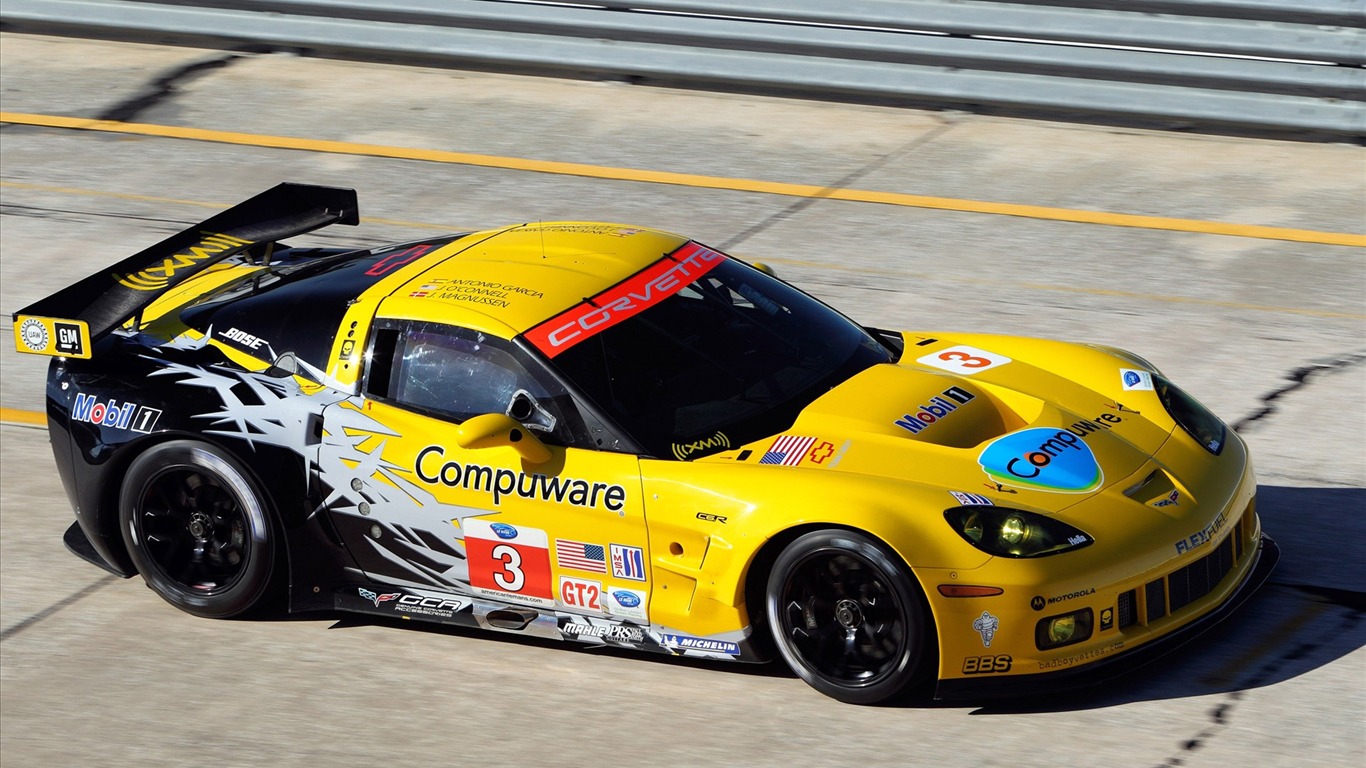 Corvette 2010 fonds d'écran #10 - 1366x768