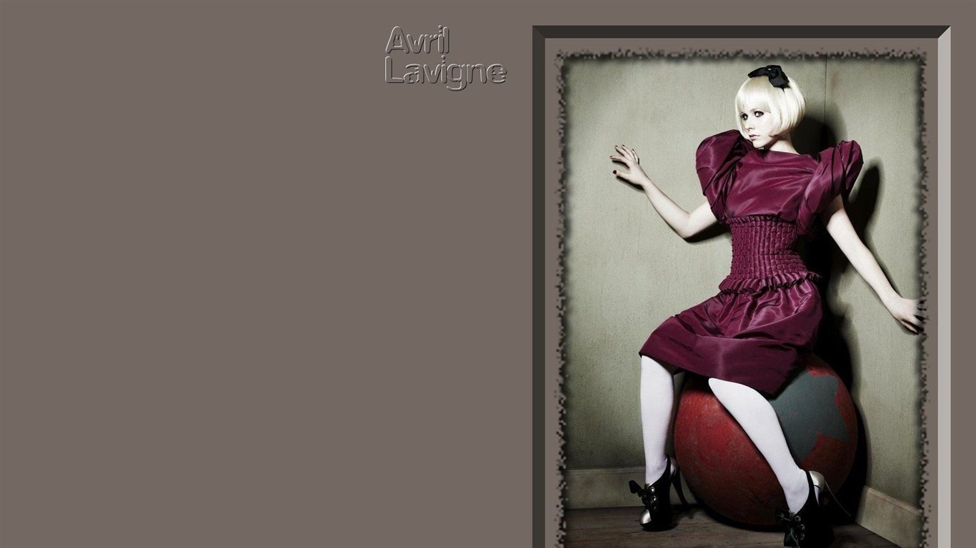 Avril Lavigne beau fond d'écran #26 - 1366x768