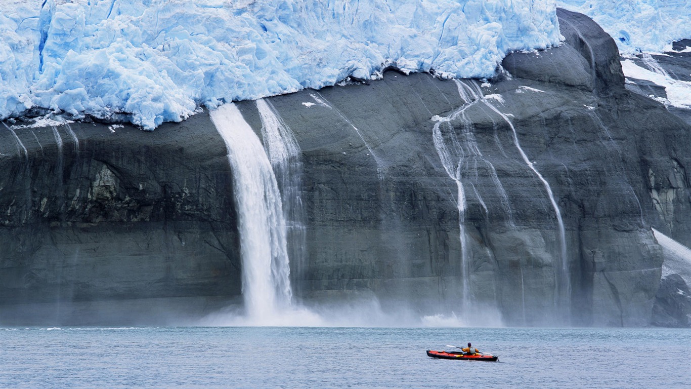 Fond d'écran paysage de l'Alaska (1) #3 - 1366x768