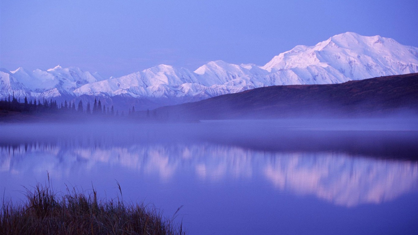 Fond d'écran paysage de l'Alaska (1) #7 - 1366x768