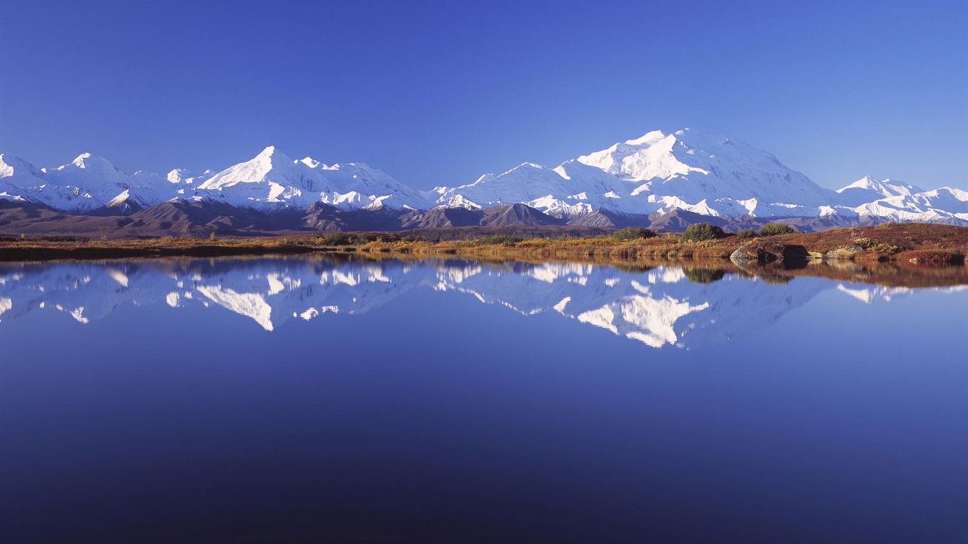 Fond d'écran paysage de l'Alaska (1) #10 - 1366x768