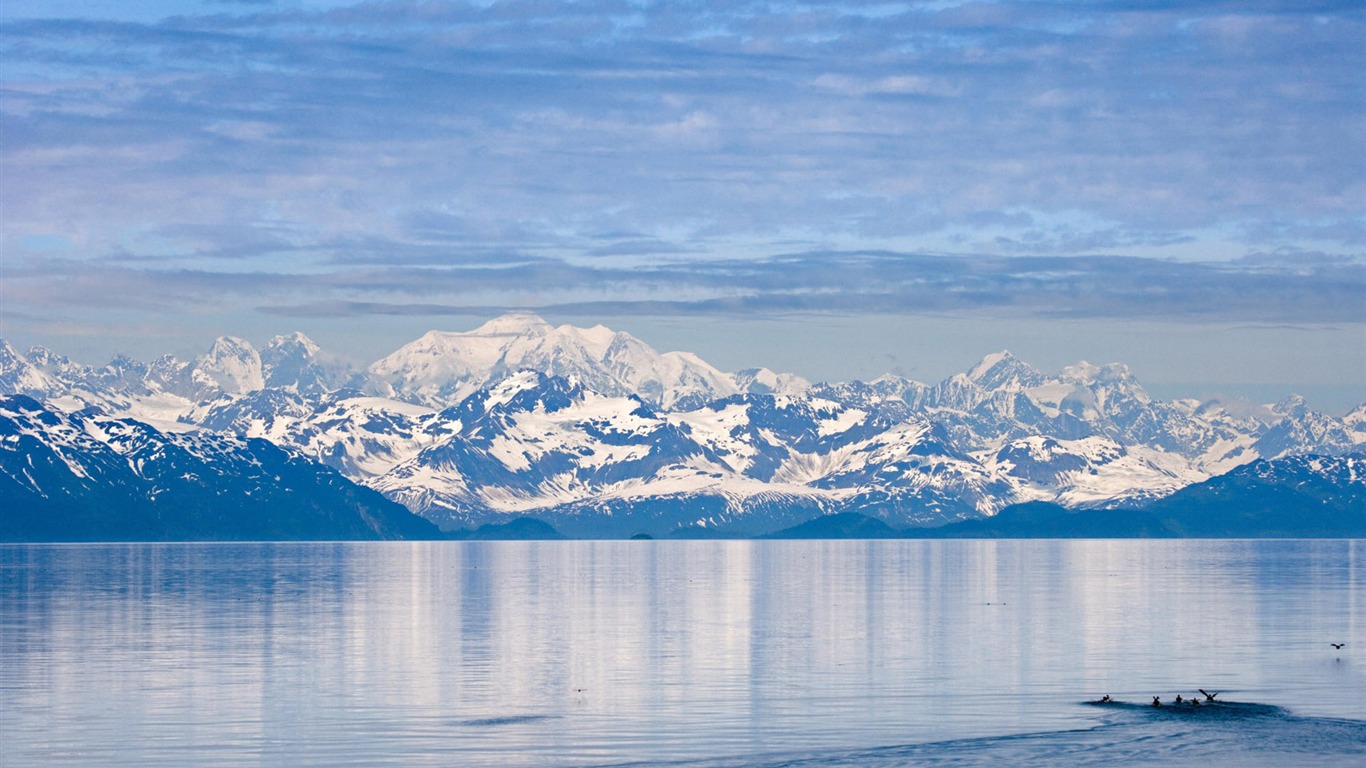 Fond d'écran paysage de l'Alaska (1) #14 - 1366x768
