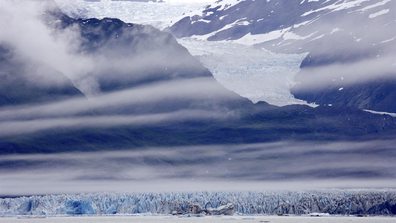 Fond d'écran paysage de l'Alaska (1) #15 - 1366x768