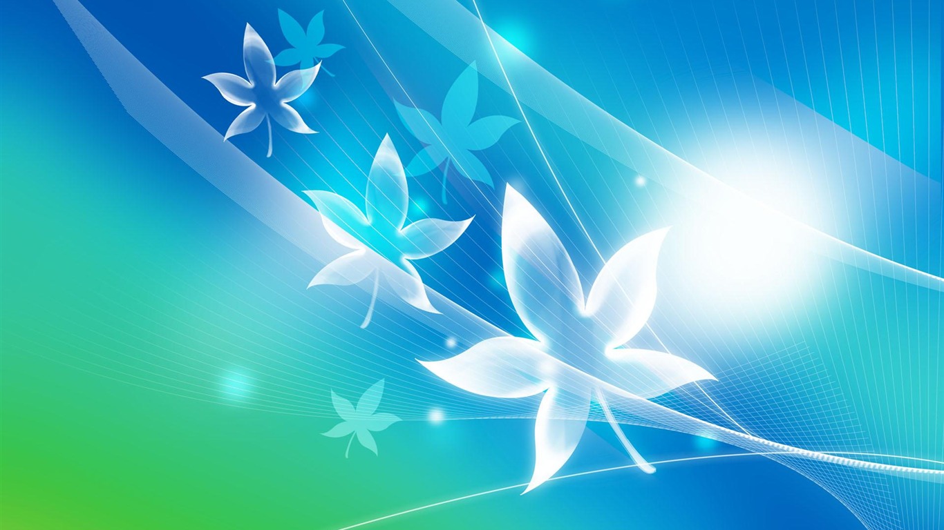 PS crystal wallpaper effect #11 - 1366x768