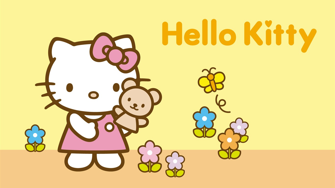 Fond d'écran HelloKitty (1) #4 - 1366x768