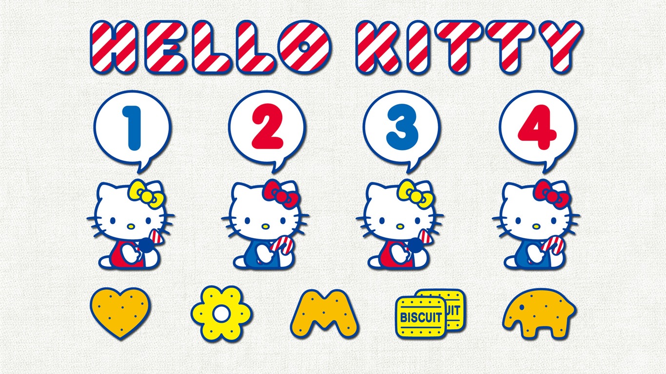 HelloKittyの壁紙(1) #8 - 1366x768