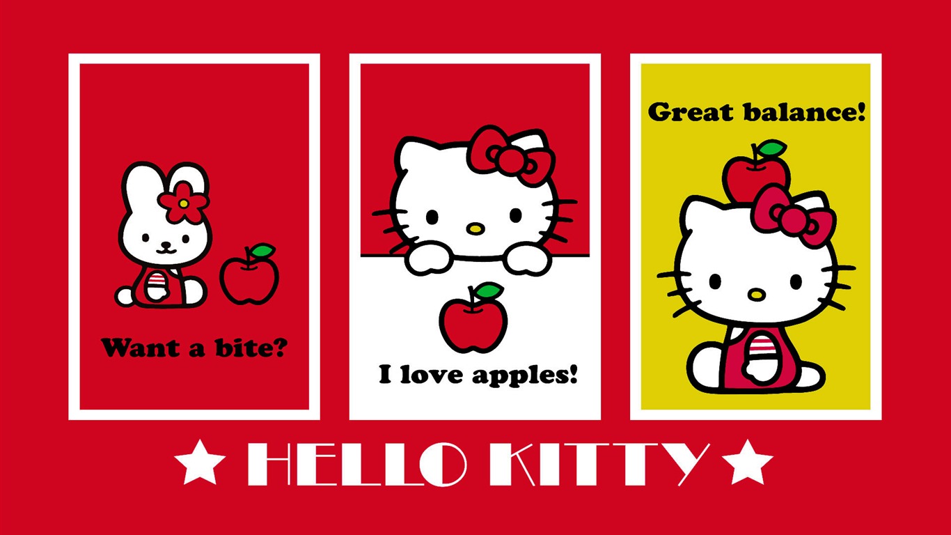 Fond d'écran HelloKitty (1) #9 - 1366x768