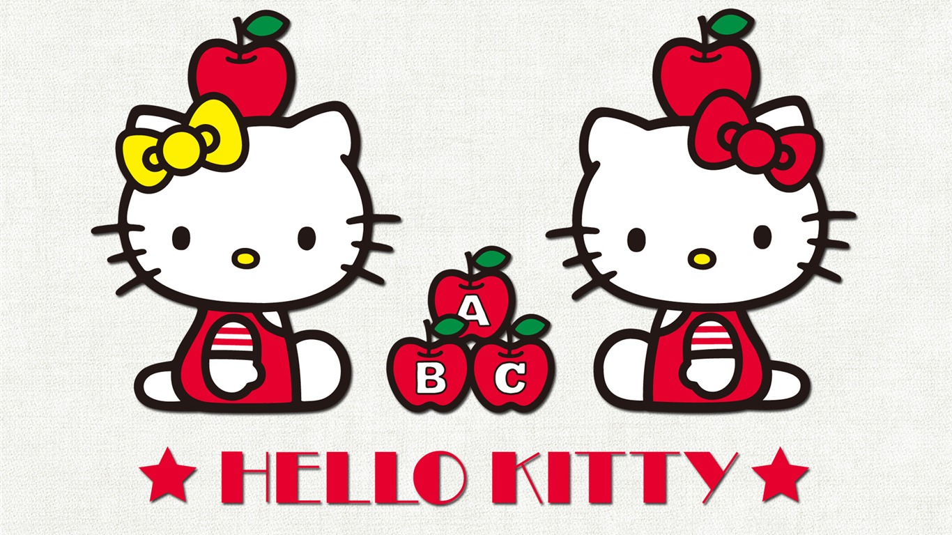 HelloKitty 壁纸(一)13 - 1366x768