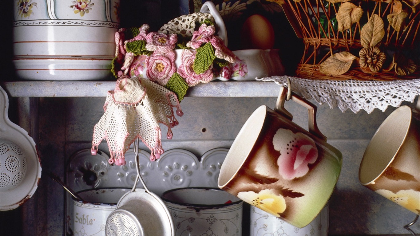 室內花飾 壁紙(一) #20 - 1366x768