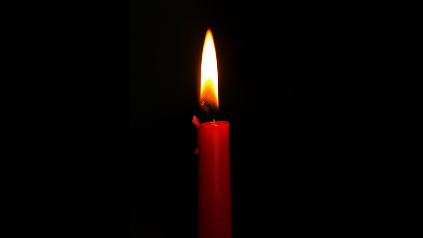 svíčkami tapetu (4) #11 - 1366x768