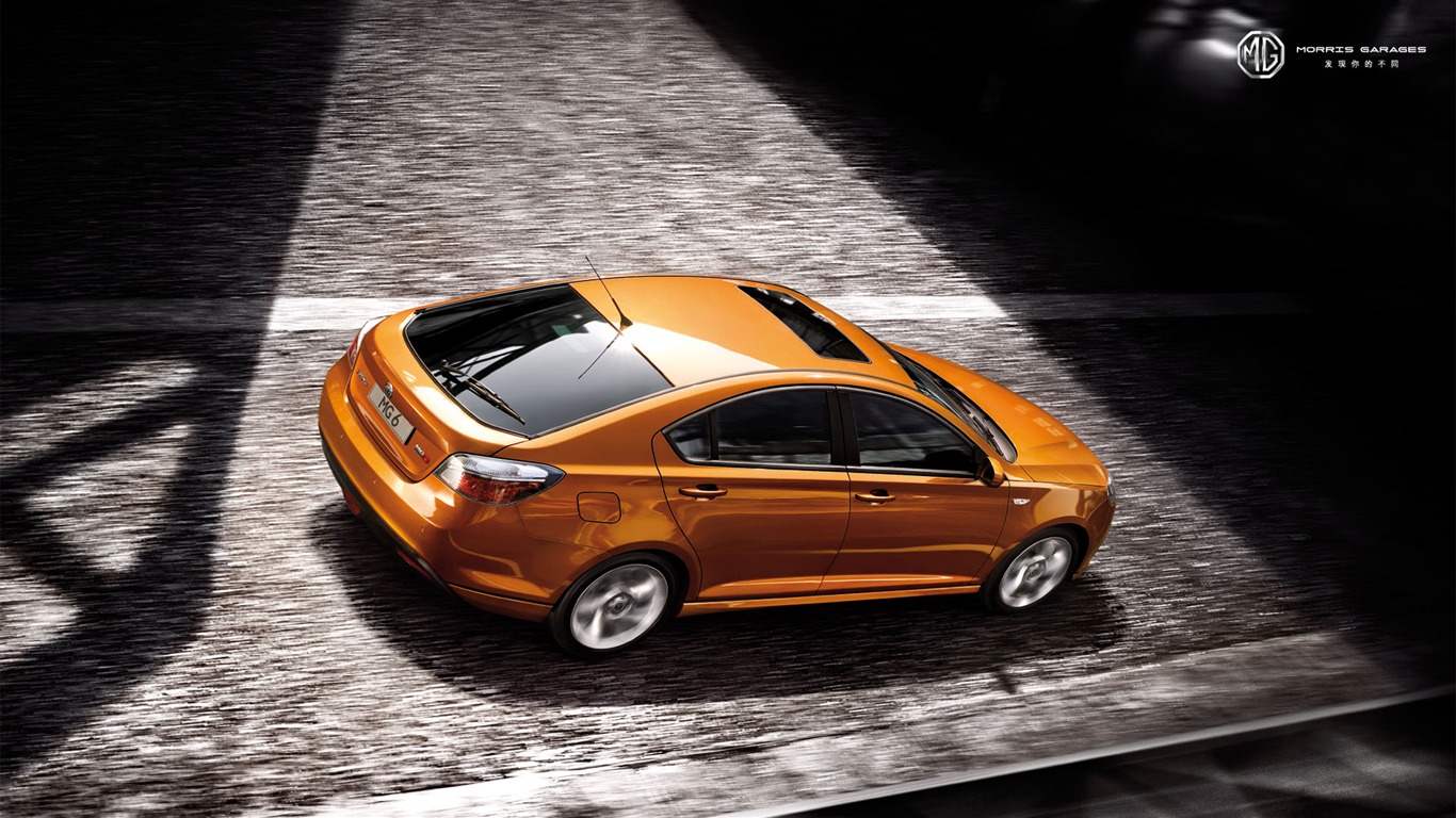 MG MG6 auto obrazovce tapeta #9 - 1366x768