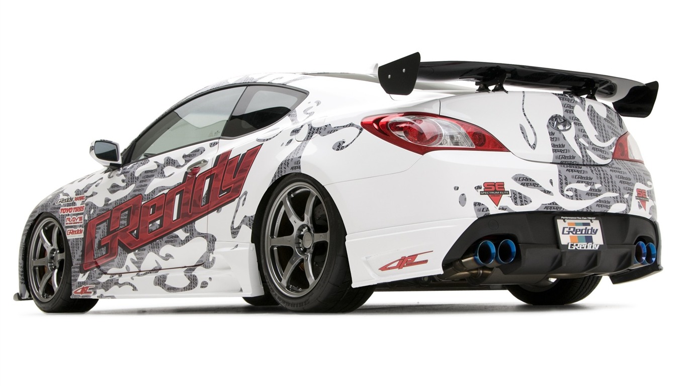 個性彩繪汽車壁紙 #3 - 1366x768