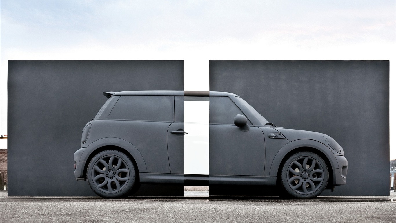 Personalizované malované auto wallpaper #11 - 1366x768