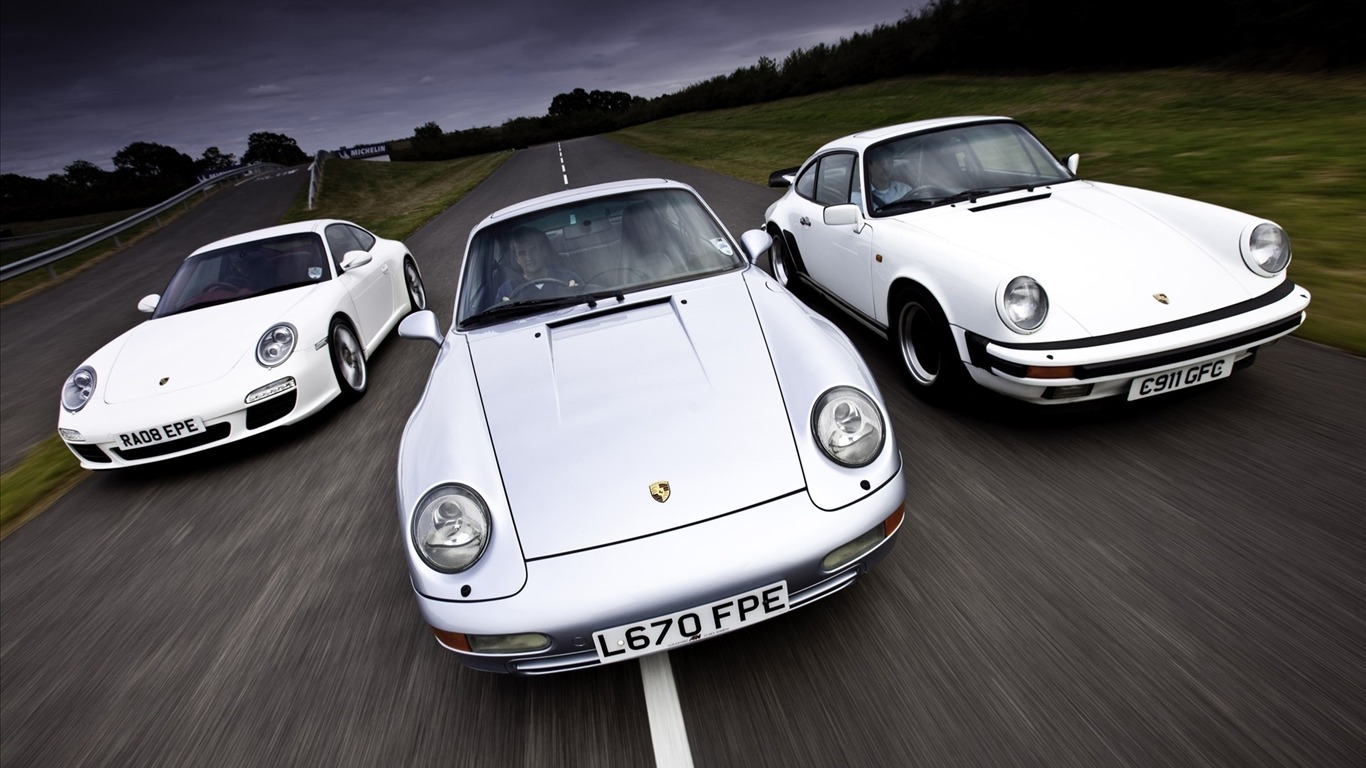 Personalizované malované auto wallpaper #12 - 1366x768