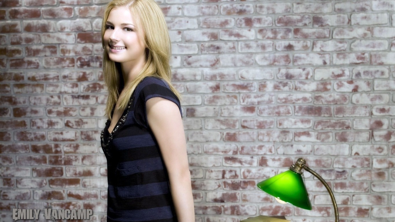 Emily VanCamp hermoso fondo de pantalla #14 - 1366x768