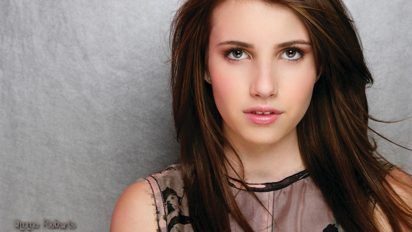 Emma Roberts 艾瑪·羅伯茨美女壁紙 #1 - 1366x768