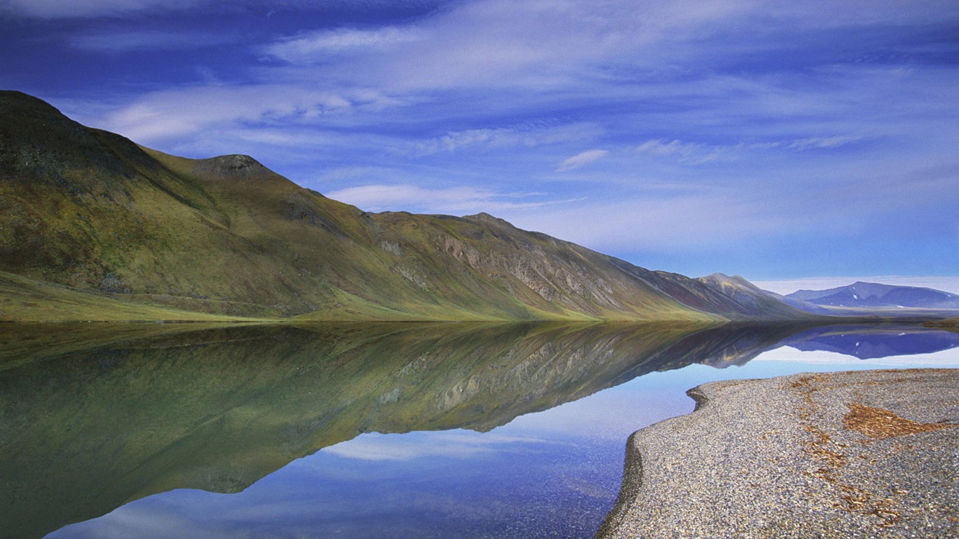 Fond d'écran paysage de l'Alaska (2) #4 - 1366x768