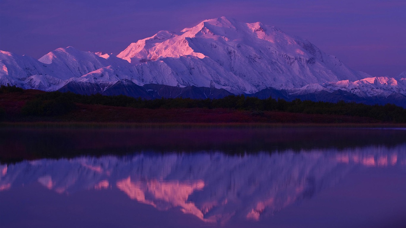 Fond d'écran paysage de l'Alaska (2) #16 - 1366x768
